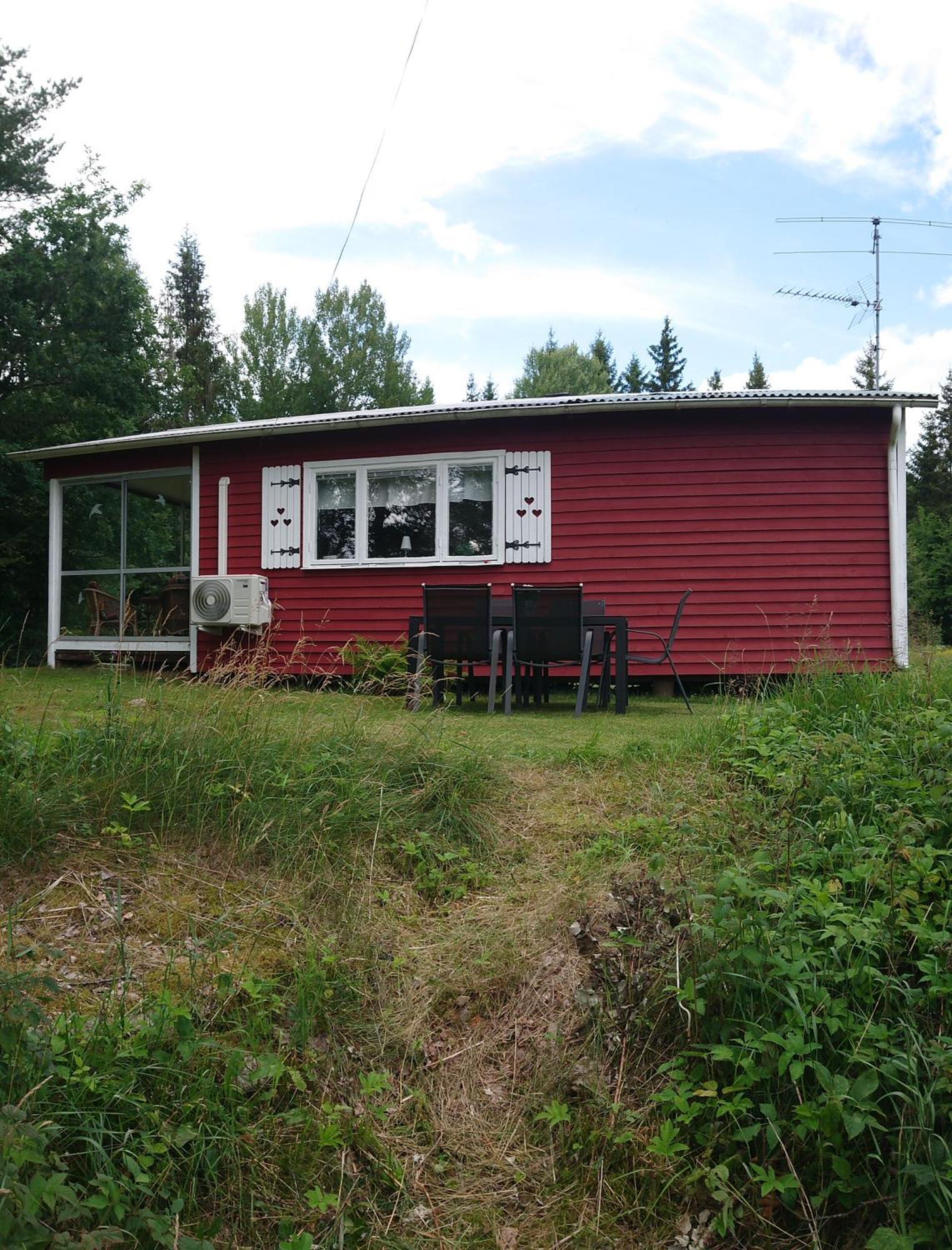 Stuga Vad Vatten Åsarp Extérieur photo